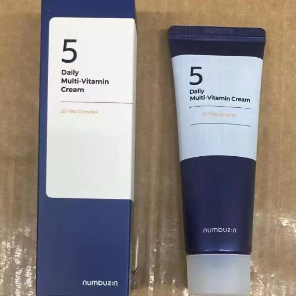 

Daily Multi-Vitamin Face Cream - Deeply Moisturizes Skin Reduces Dry Lines Revitalizes Dull Complexion Care Lotion