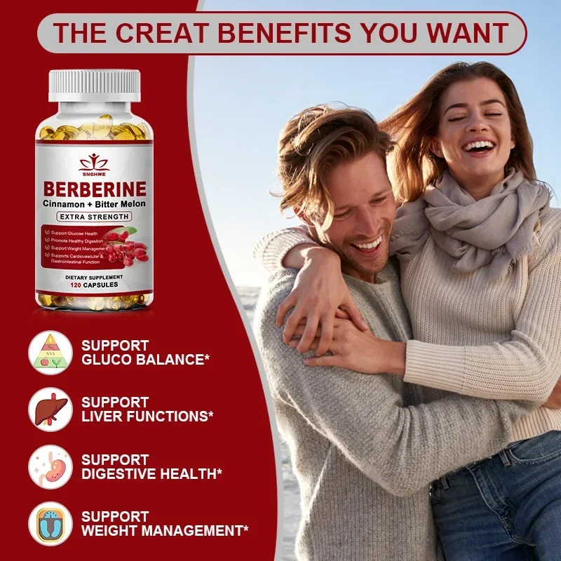 Berberine Ceylon Cinnamon Bitter Gourd - a supplement that promotes liver function and intestinal health