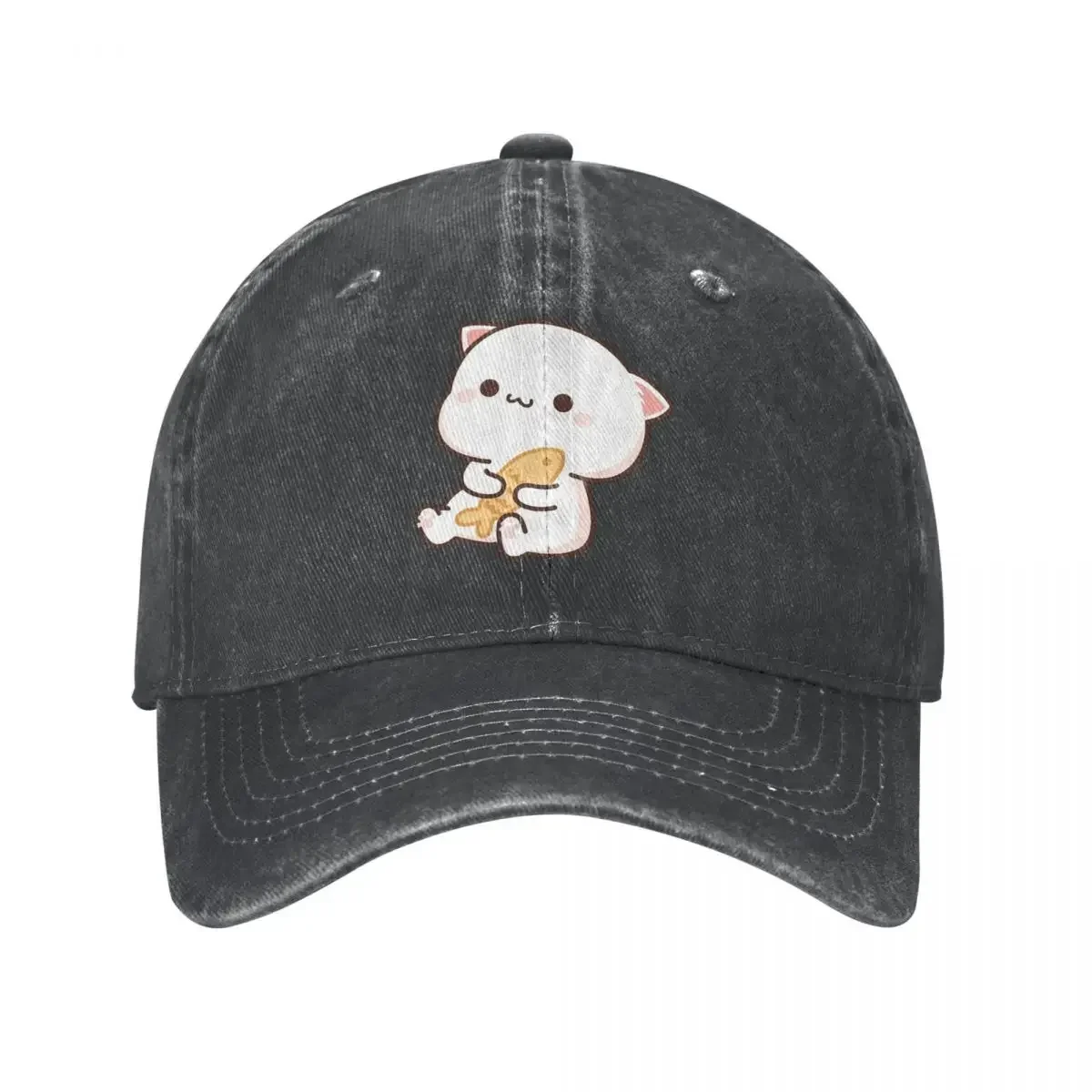 

Бейсбольная кепка для мужчин и женщин, с рисунком персика и Гомы