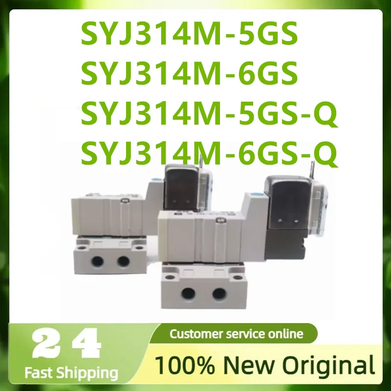

Новый оригинальный электромагнитный клапан SYJ314M-5GS SYJ314M-6GS SYJ314M-5GS-Q SYJ314M-6GS-Q