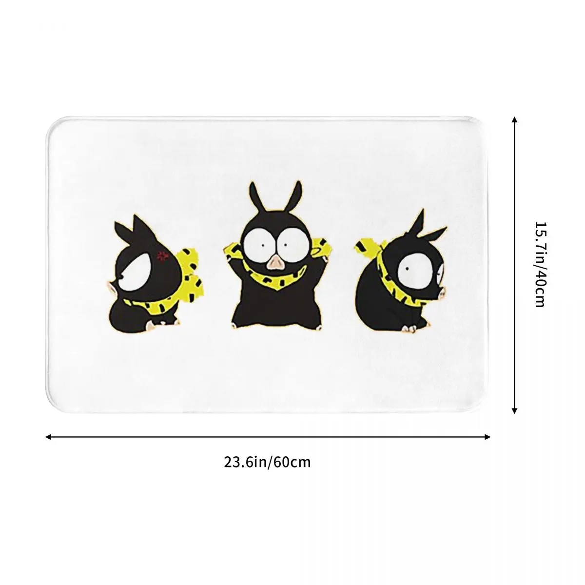 P Chan Ranma Doormat Absorbent Mat Carpet Rug Kitchen Entrance Home Floor Mat for Bathroom Footpad Mats