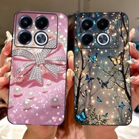For Infinix Note 40 5G Case X6852 Stylish Painted Cover Soft Silicone Case For Infinix Note 40 Pro Plus Note40 X 40X Fundas Bags