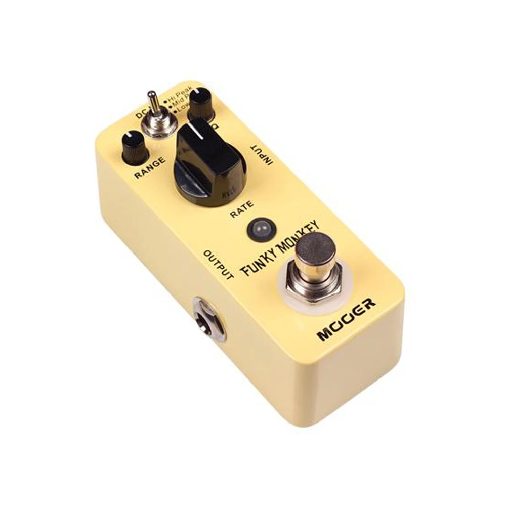 MOOER Guitar Effect Pedal Funky Monkey Auto Wah 3 Modes Hi/Mid/Low Peak Pedal True Bypass Electric Guitar Parts & Accessories