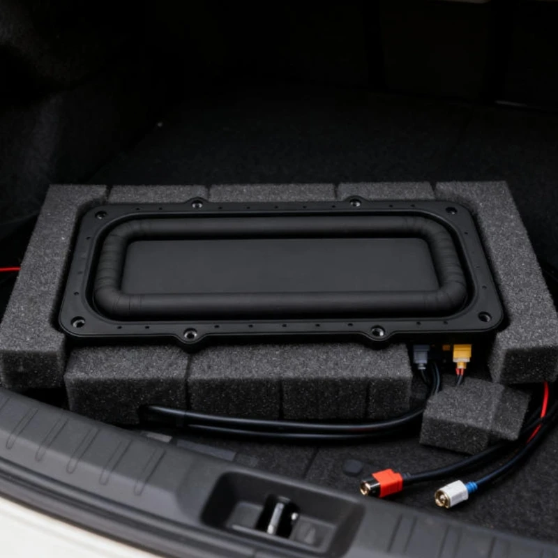 Sound-Reparatur-Lautsprechermembran-Zubehör, gerahmtes passives Ersatzteil aus ABS für Tuning- und Wartungszwecke Y4QF – Detail 1