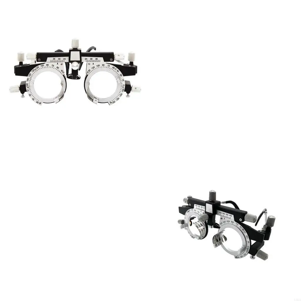 

Оптическая пробная рама регулируемая оптическая оптическая испытательная линза рама рамы нержавеющей стали с изменкой оси