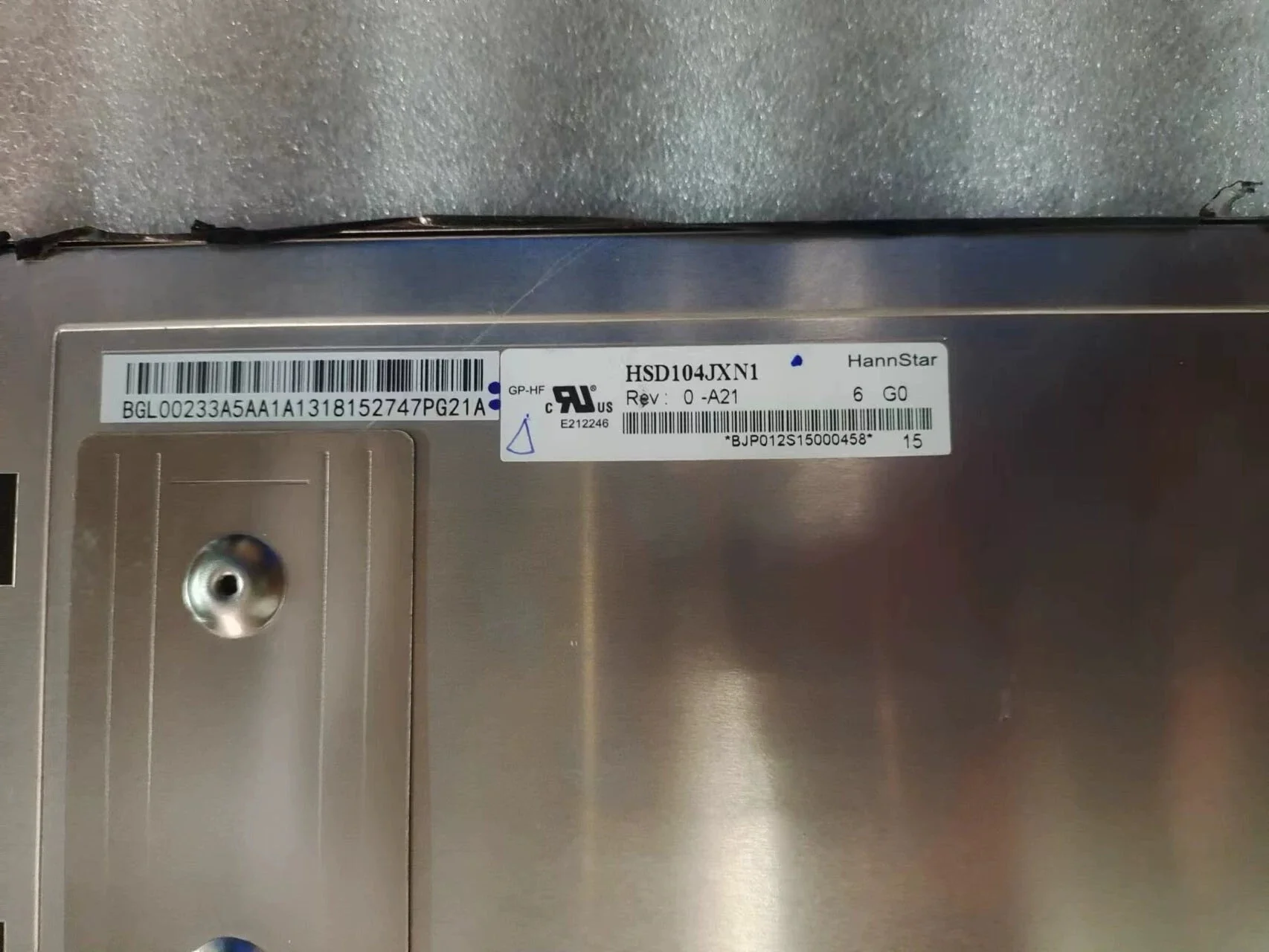 Tela industrial original A + de 10,4 polegadas HSD104JXN1