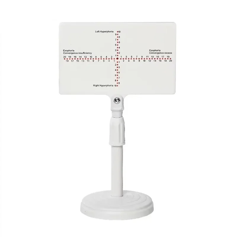 

AT02-Torrington Block Phoria Strabismus AC/A Test Tool Optometry Inspection Board Charts Vision Tester Near Anisophorias