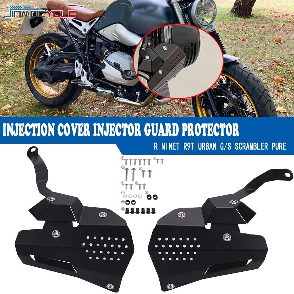 

Motorcyle Injection Cover Injector Guard Protector Engine Cylinder Shield For BMW R nine T R NINET R9T Urban G/S Scrambler Pure