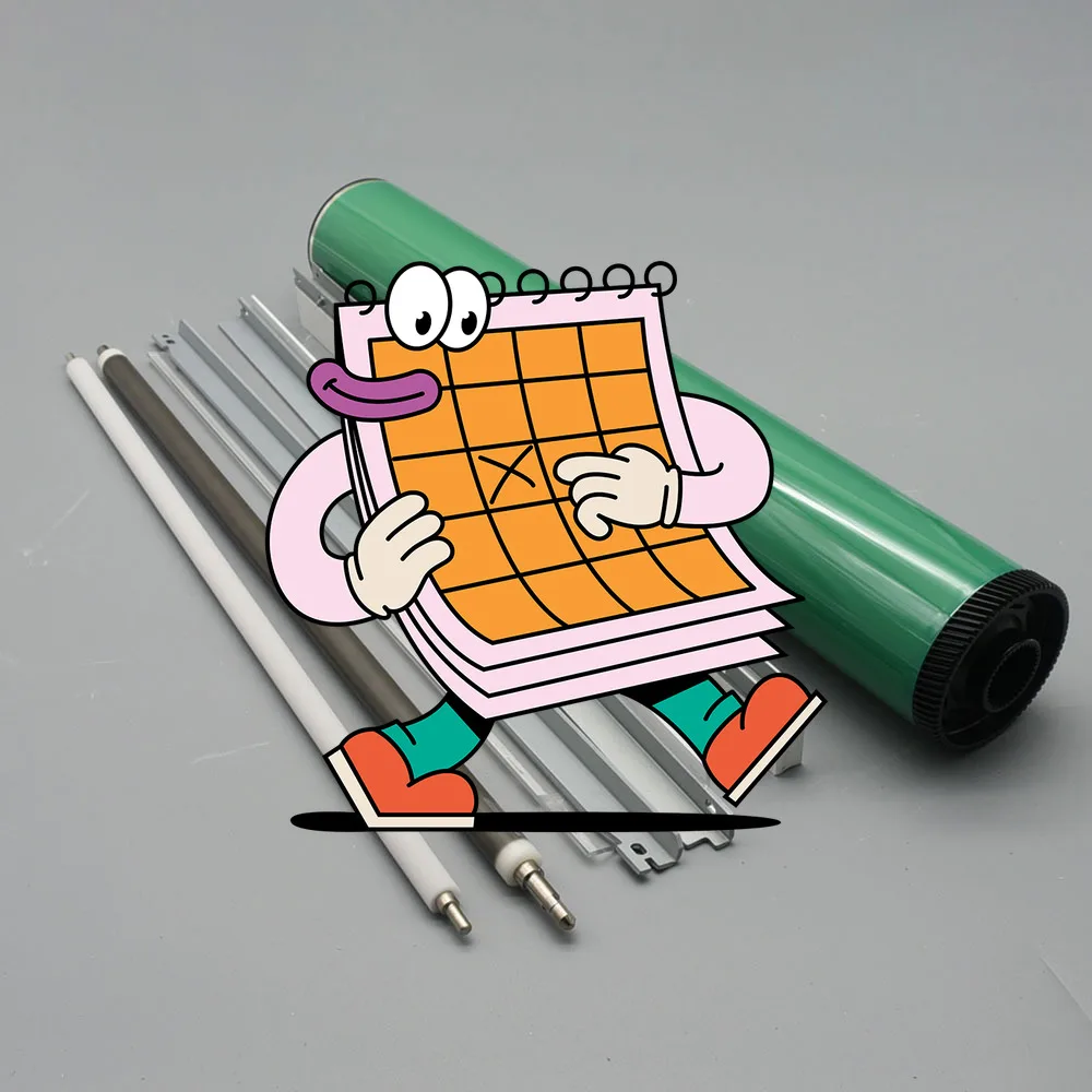 

C6502 OPC Drum Lubricant Bar PCR For Ricoh MP C6502 C8002 Pro C5100 C5110 OEM D0749510 D1359510 Drum Kit