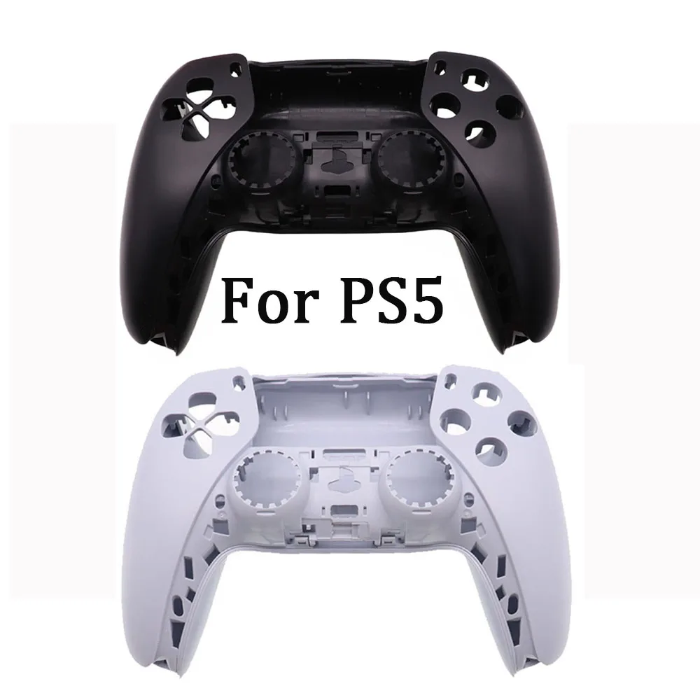 غلاف بديل لجهاز PS5، غطاء حماية بديل لوحدة التحكم DIY، غطاء أمامي وخلفي لوحدات تحكم Dualsense5