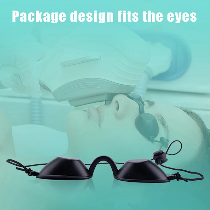 レーザー保護メガネ ソフトビューティーアイマスク IPLレーザー LED UVフォトンビューティー レッドライトセラピー 調節可能 サンベッド用品