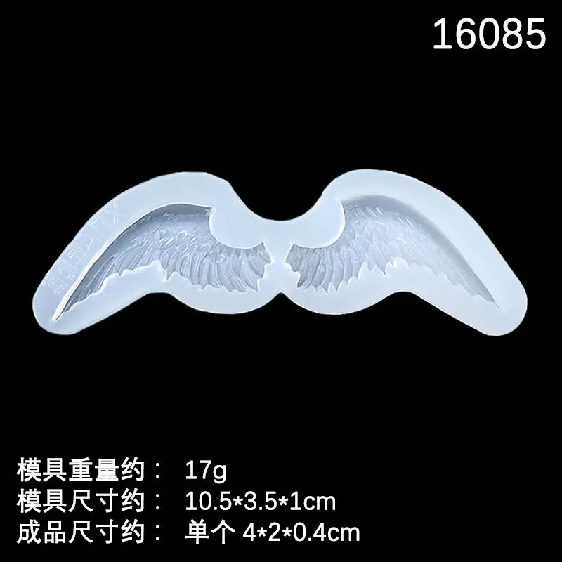 Angel Evil Wings Pendant Resin Casting Mold