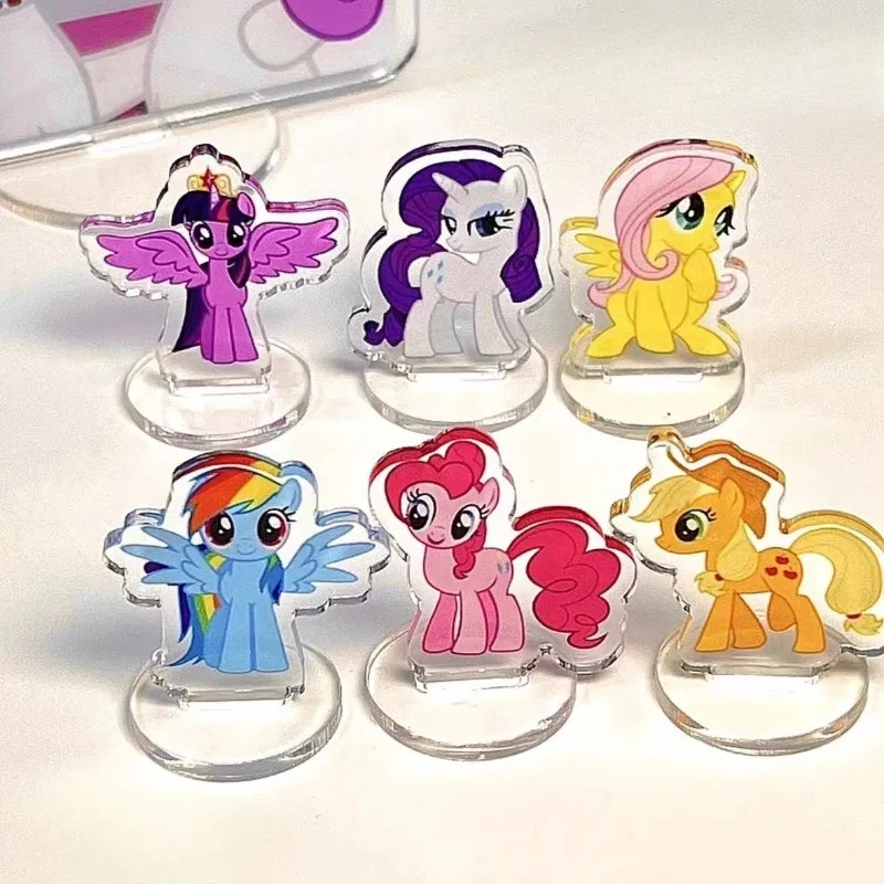 

Pony Mini Standee Cute Anime Decor Collectible Toy Gift for Fans