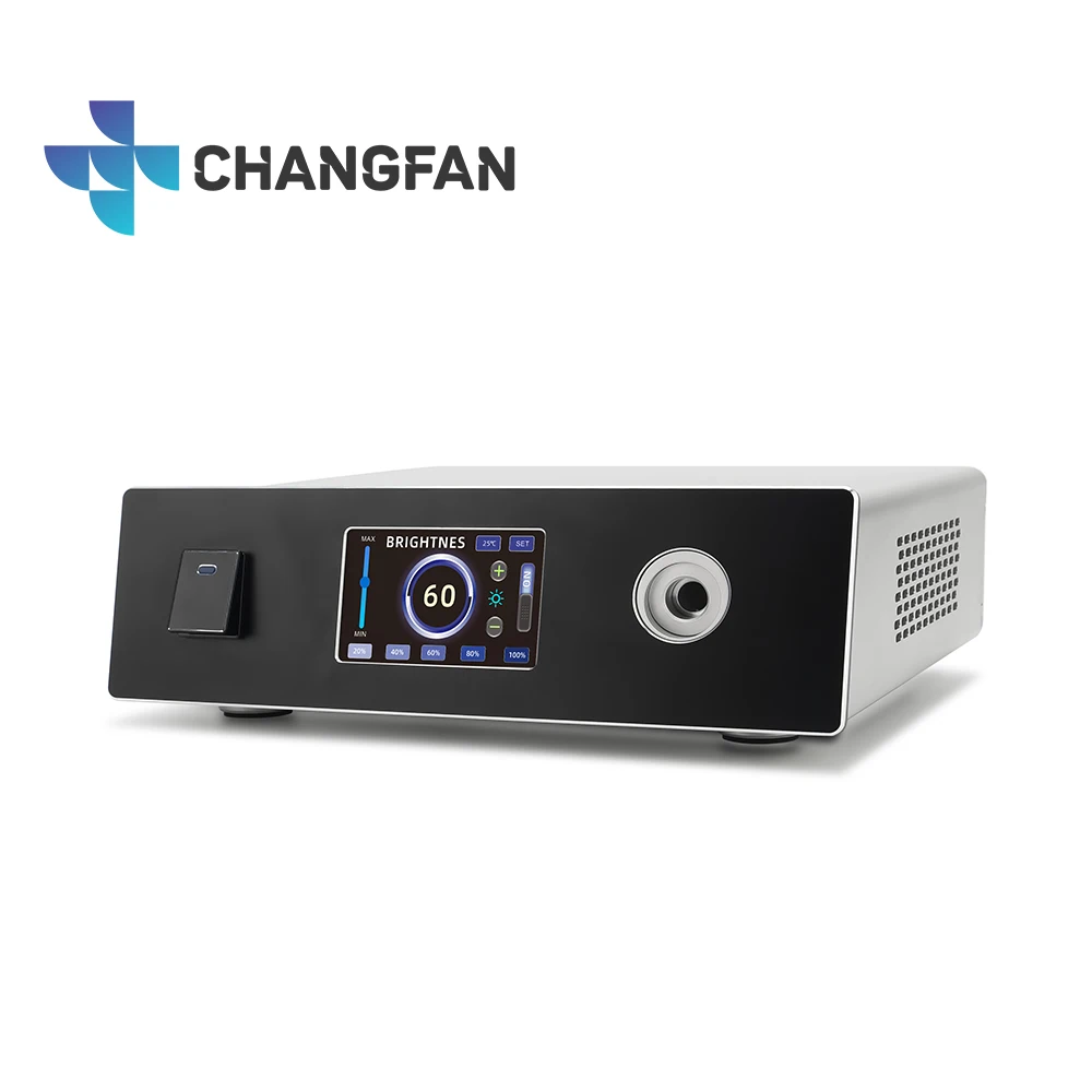 LED Medical Light Source Portable 120W Led Light Source For Endoscopy ENT Laparoscopy Urology Fiber Optic Light Source