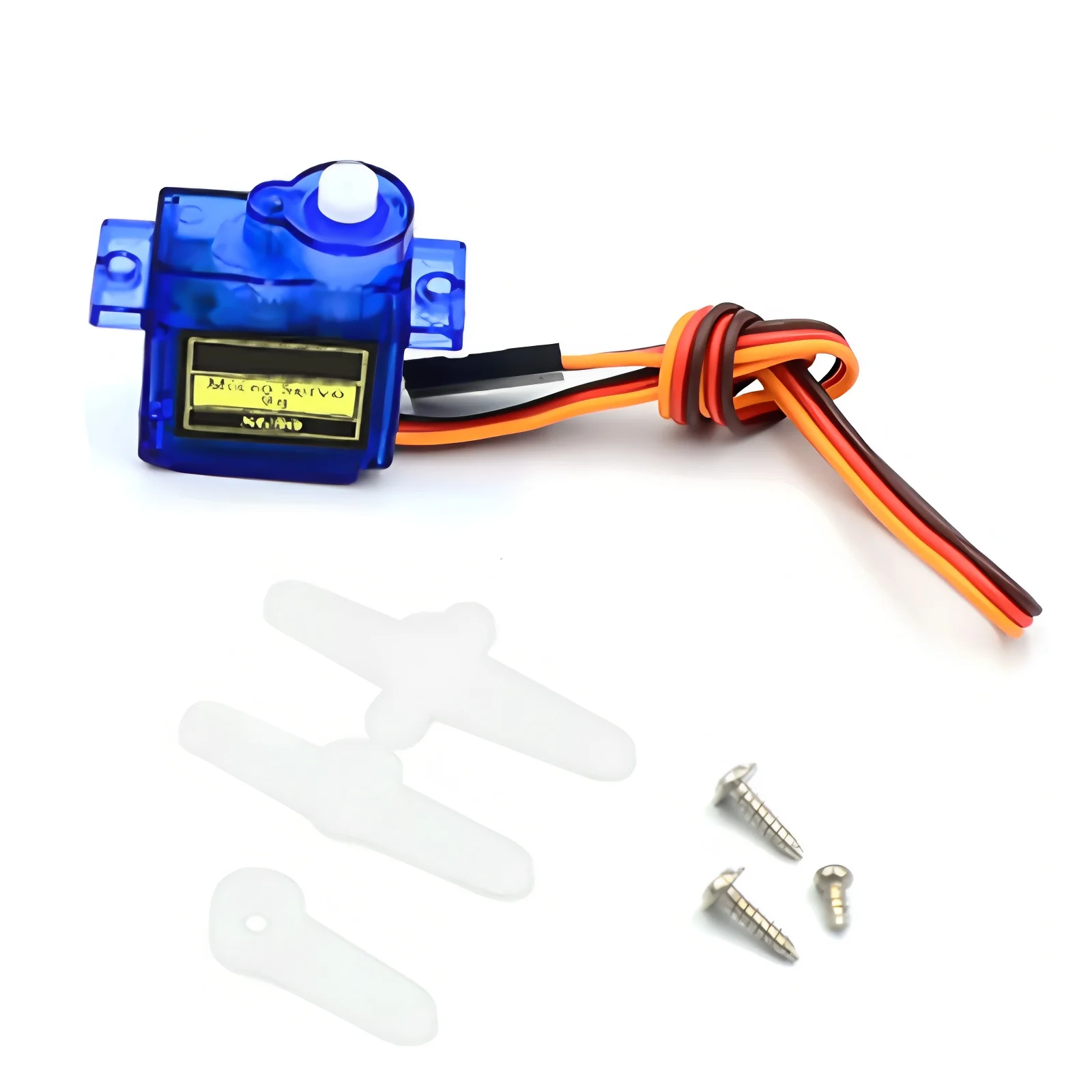 SG90 Micro Servo Motor 180 Degree 9G Gear for RC Car Toy Robot Helicopter Airplane - Control Compatible with Arduino Raspberry P view 3