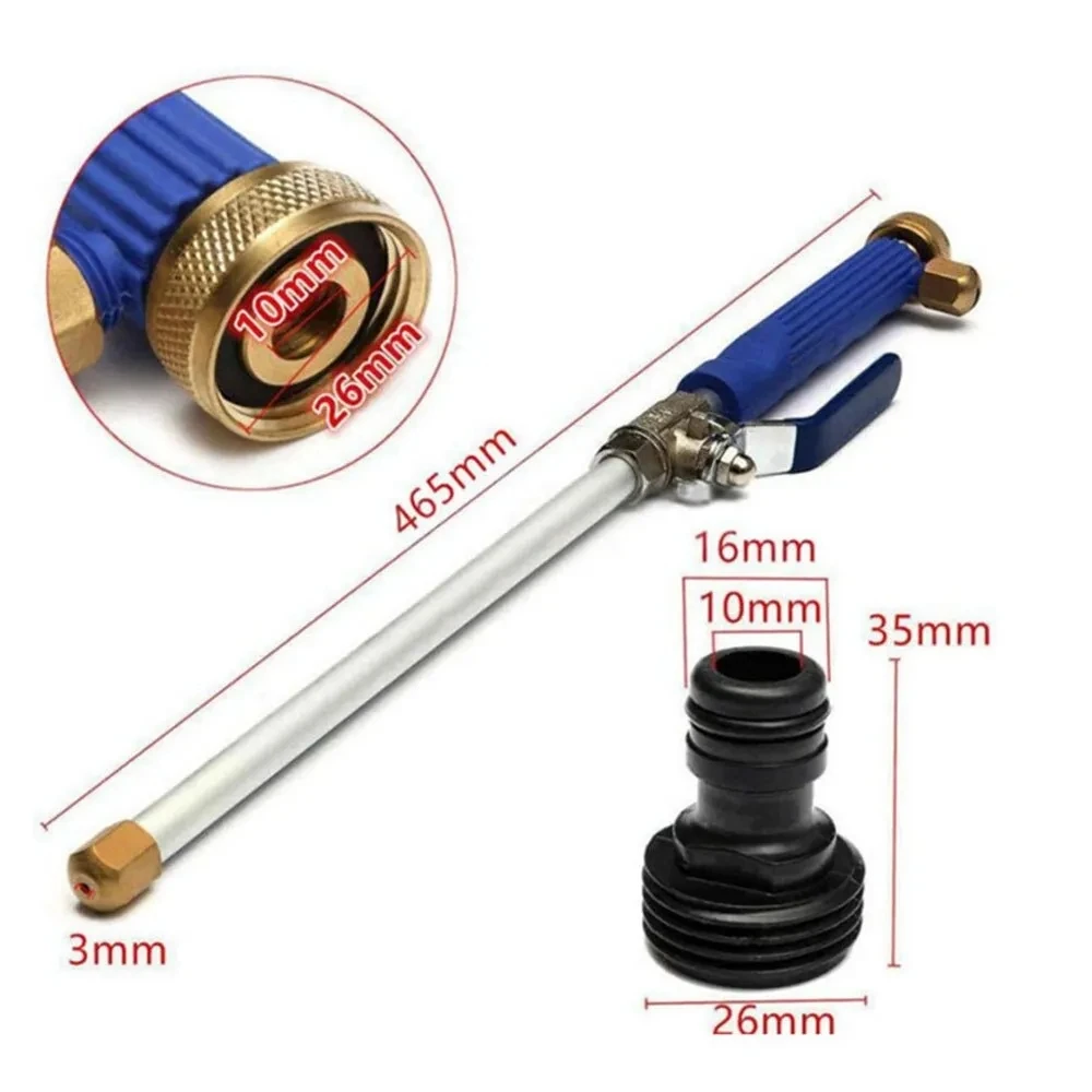 46CM Car High Pressure Water Gun Jet Garden Washer Hose Wand Nozzle Sprayer Watering Spray Sprinkler Cleaning Tool