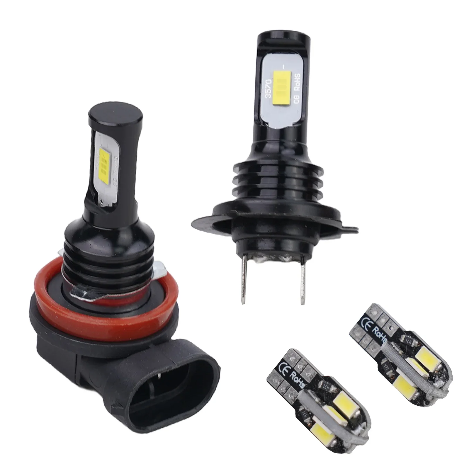4pcs Motobike LED Bulbs H7 H11 T10 DC 12V-24V 6000K For Suzuki GSXR 600 750 LED Headlight Parking Light Bulbs Set Moto Light - view 5