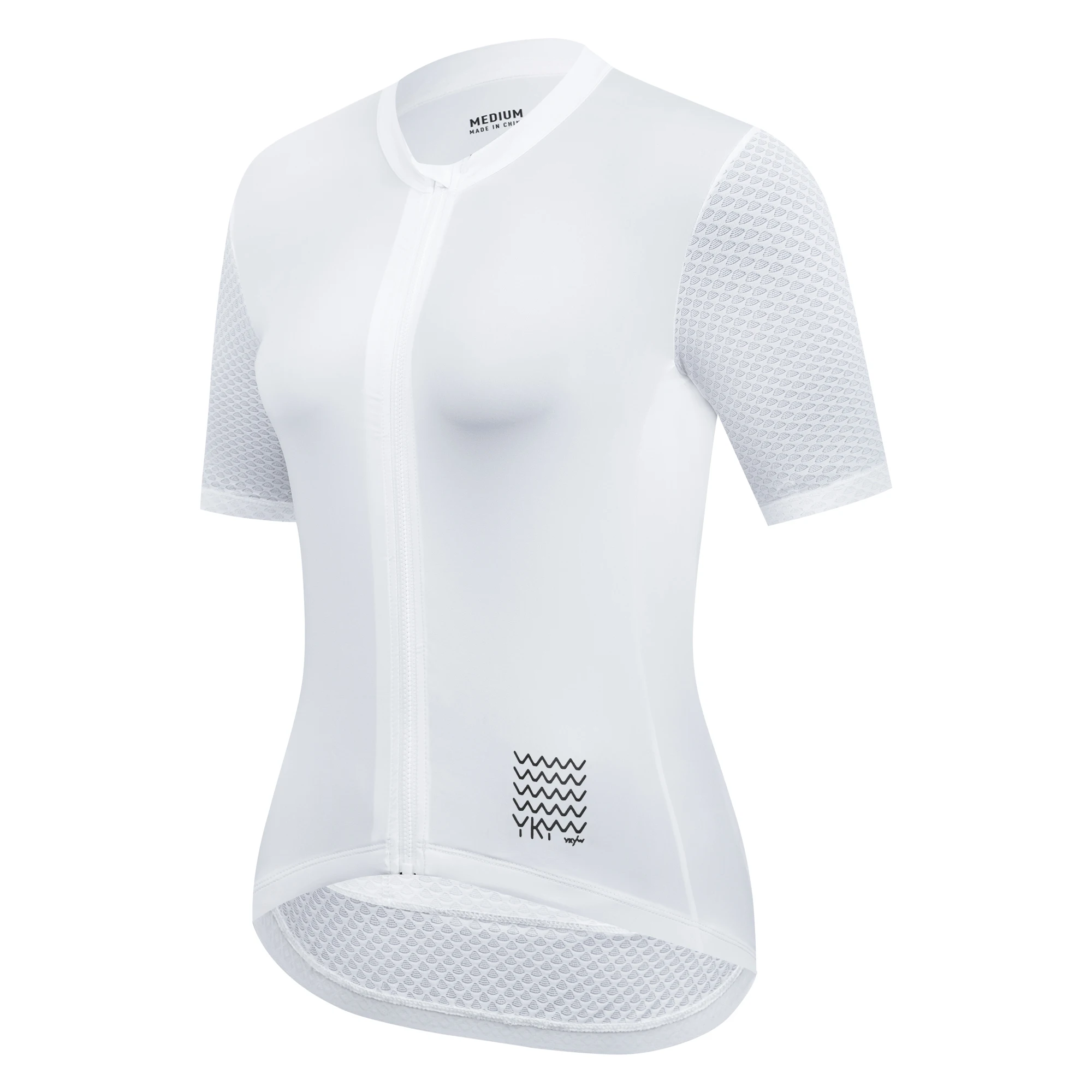 YKYWBIKE Frauen Radfahren Jersey Kurzarm Dünne Weibliche Fahrrad Jersey Rennrad Shirt Pro Team Radfahren Kleidung Atmungsaktiv – Detail 9