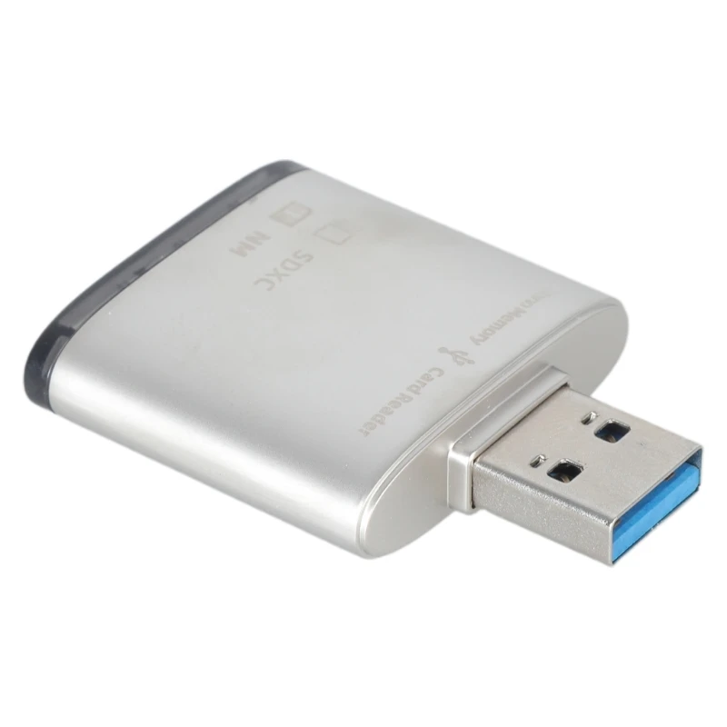 Convenient USB2.0/USB3.0 to Card Reader Access Memory Cards on Computers Effortlessly Stable Performances No Delay