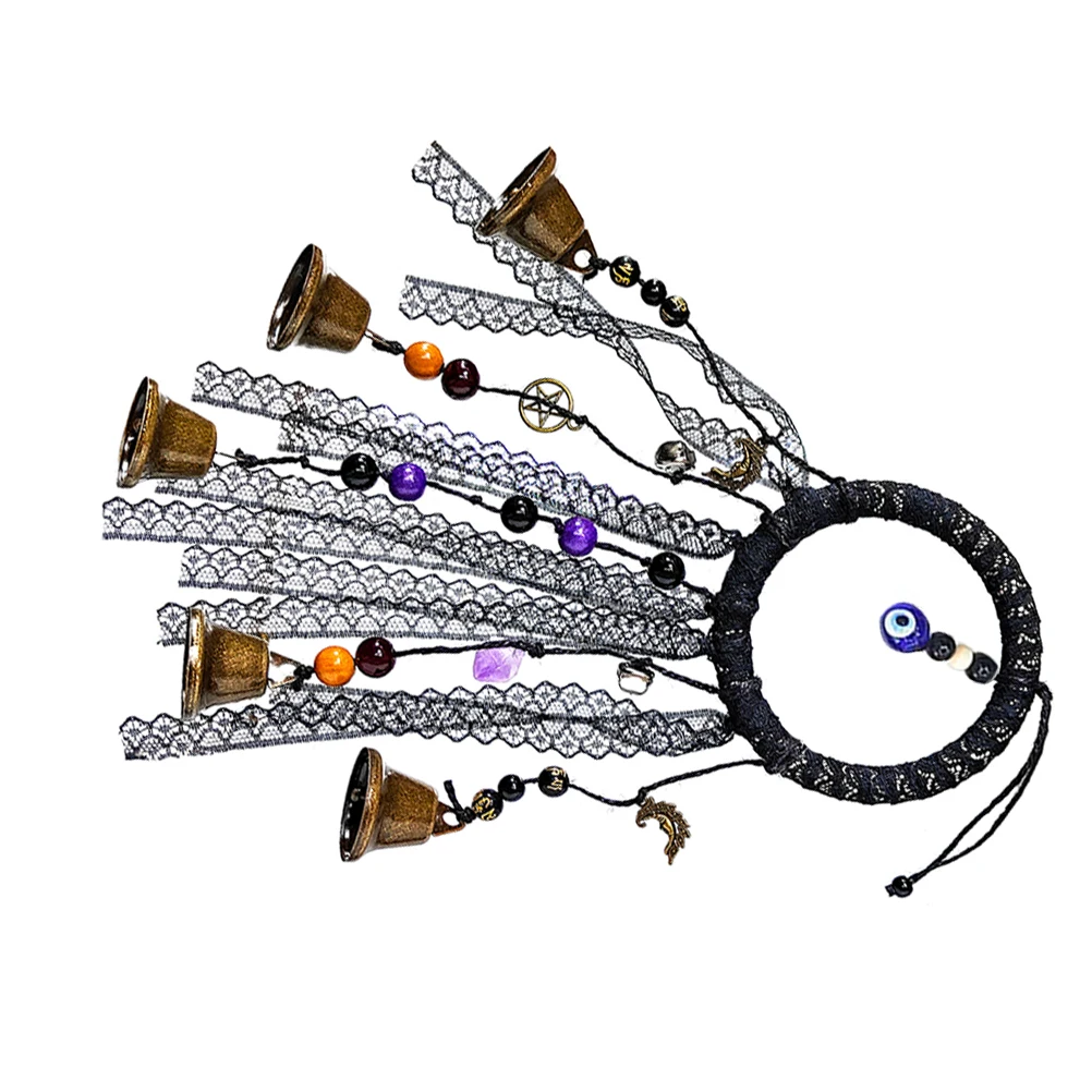 

Witch Bell Wind Chime Crispy Sound Negative Energy Protection Home Room Garden Car Decor Wind Bell Hanging Witch Bells