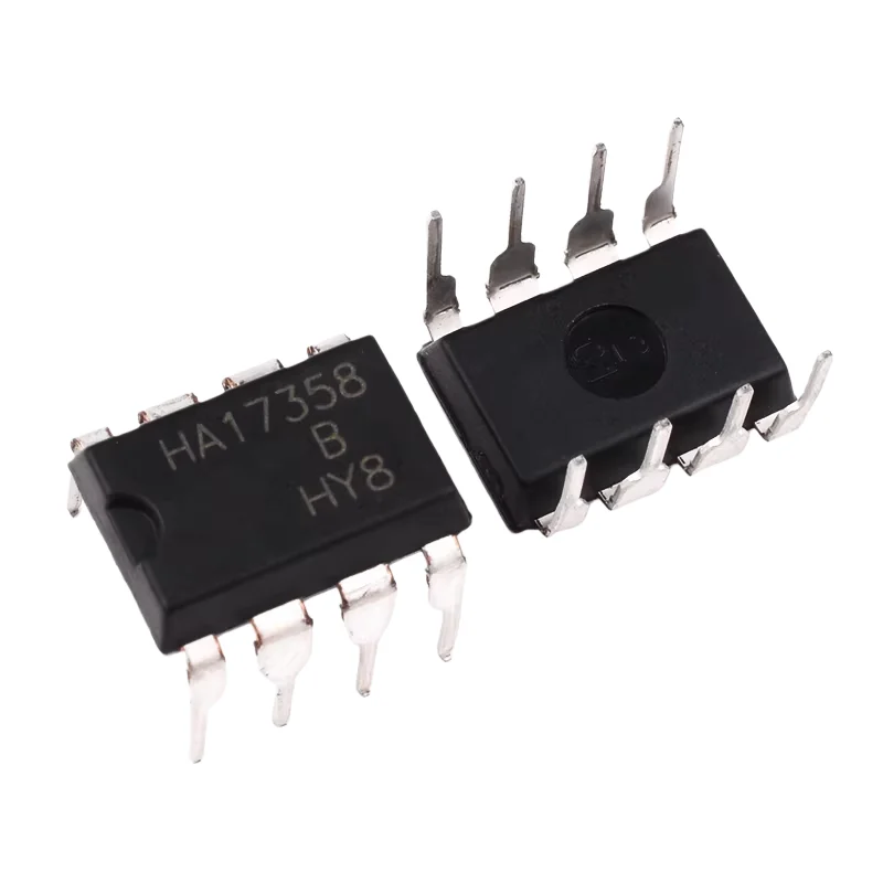 10 Stück Direktanschluss HA17358 HA17358A HA17358B Integrierter Block-Operationsverstärker DIP-8 Zweikanal-Operationsverstärker – Detail 2