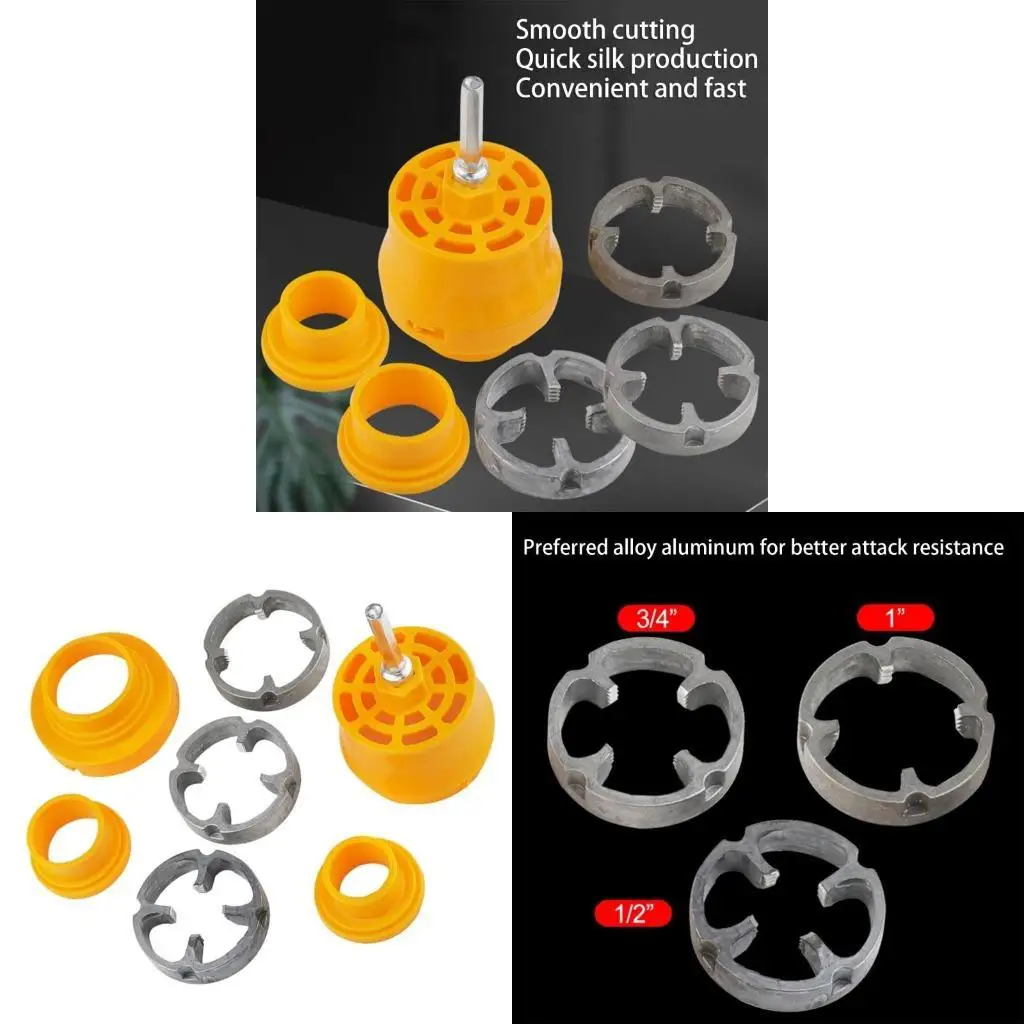 

R9UF Electric Pipe Threader Set Suitable for Easy Carrying Quick Installation of Plastic Pipe Plumbing And Construction Work