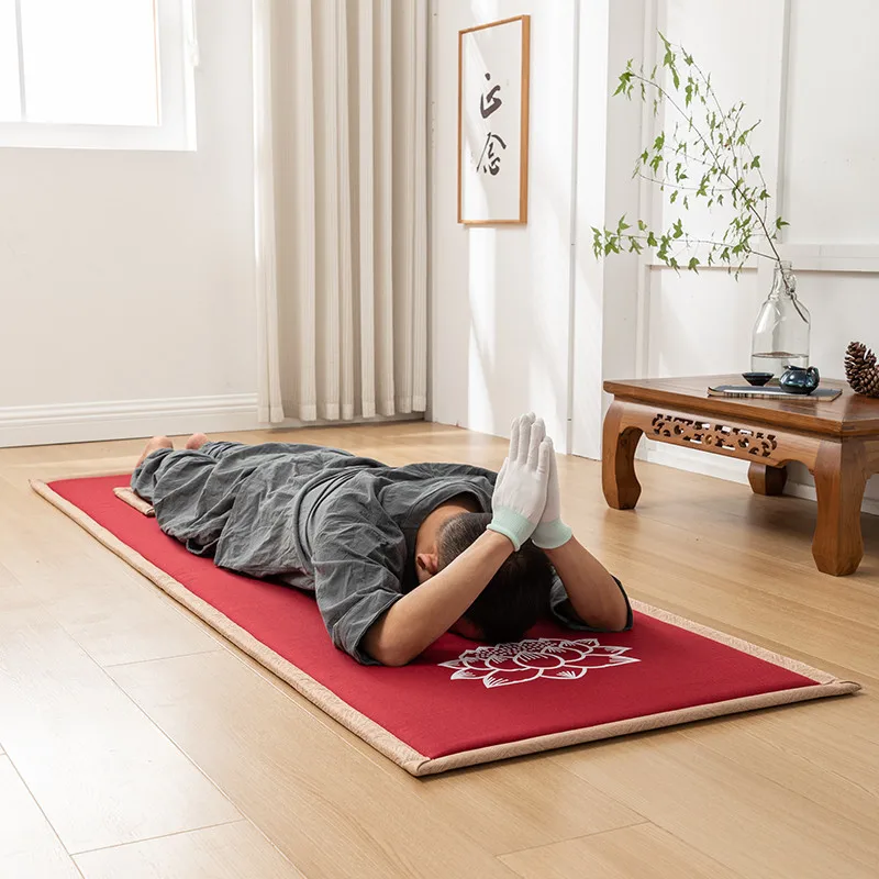 108zen meditação grande almofada de adoração especial sentado zen esteira suave cabeça grande casa engrossado quatro estações exercício de adoração