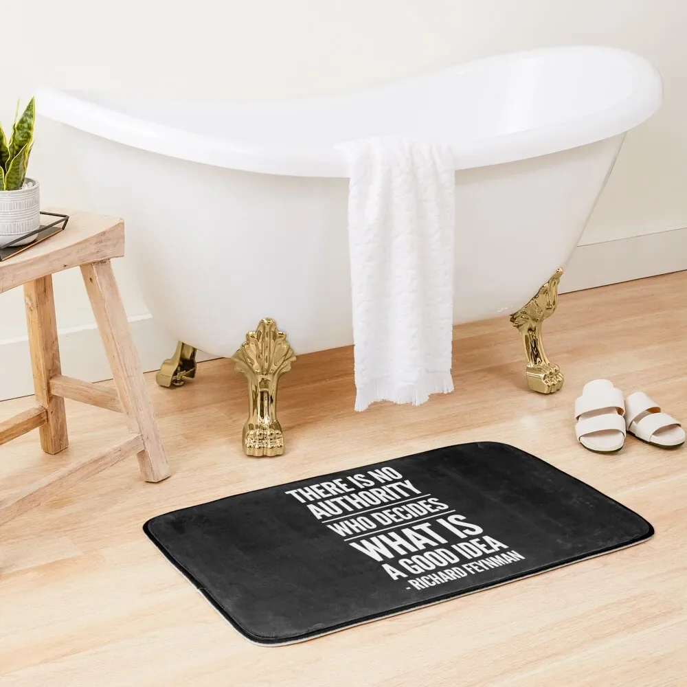 Richard Feynman Quote Bath Mat Things For Bathroom Carpet Bathrooms Carpet For Bathroom Toilet Rug Mat