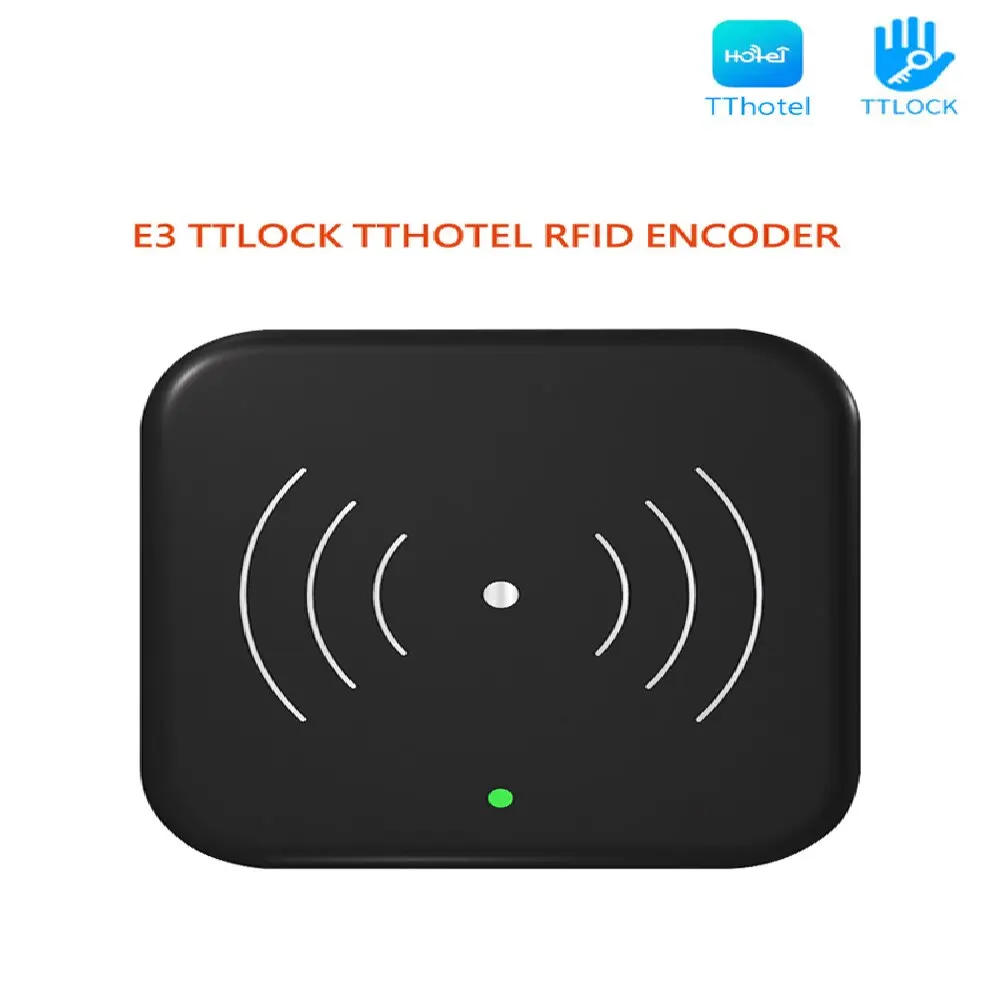 

New in Smart RFID IC Card Reader Encoder E3 for all Intelligent Lock of TTLOCK App TT Hotel TT Renting System Software 13.56Mhz