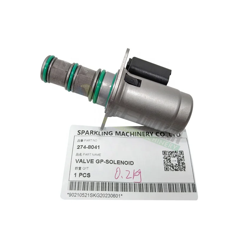 

274-8041 Solenoid Valve 420E 420F Machinery Parts for Excavator Solenoid 2748041 274-8041