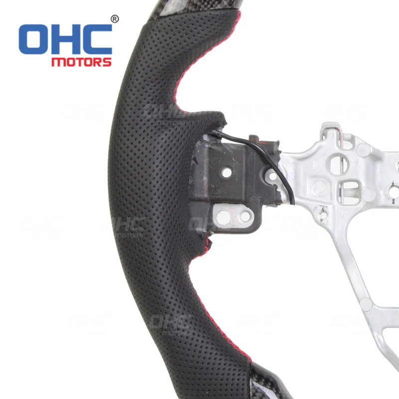 For Toyota Corolla 2014-2018 , Levin, RAV4 carbon fiber LED smart car steering wheel modification