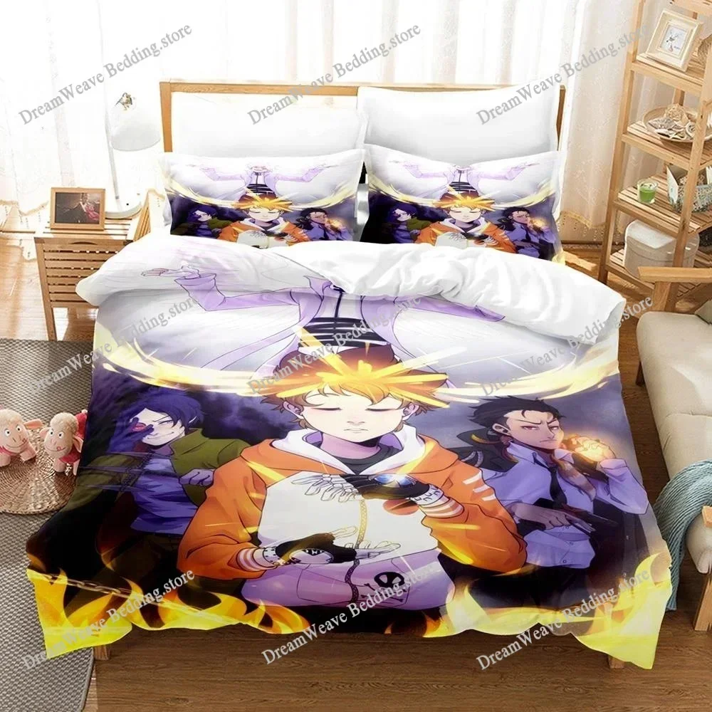 New 3D Anime HITMAN REBORN Bedding Set Single Twin Full Queen King Size Bed Set Adult Kid Bedroom Duvet Cover Sets Home Textiles