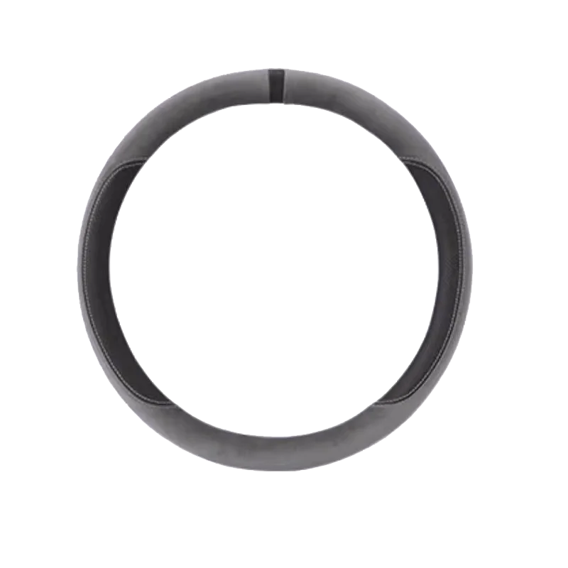 

Winter baby velvet carsteering wheel coverunisex handle cover non-slip D-type four-season car handle cover steering wheel cover