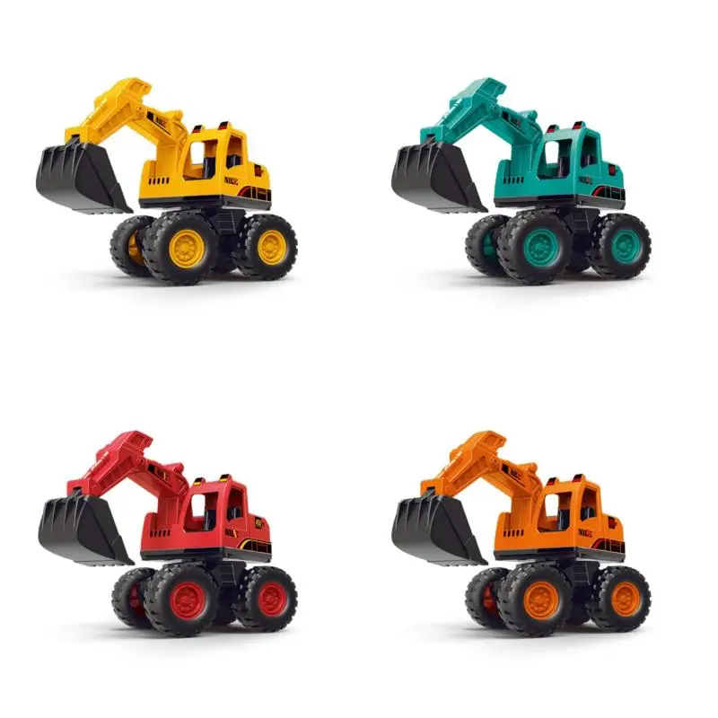 1 pz veicolo di ingegneria inerziale grande scavatore bambini ragazzo giocattoli da spiaggia simulato escavatore camion giocattolo regalo modello Traxcavator
