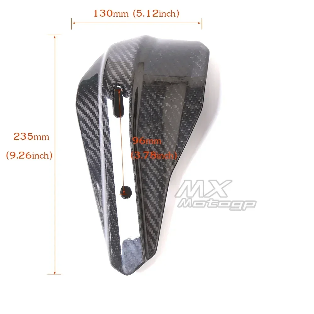 100% Carbon Fiber Motorcycle Universal Handlebar Hand Shield Handguard Protector Hand Guards Grips For KTM YAMAHA HONDA DUCATI