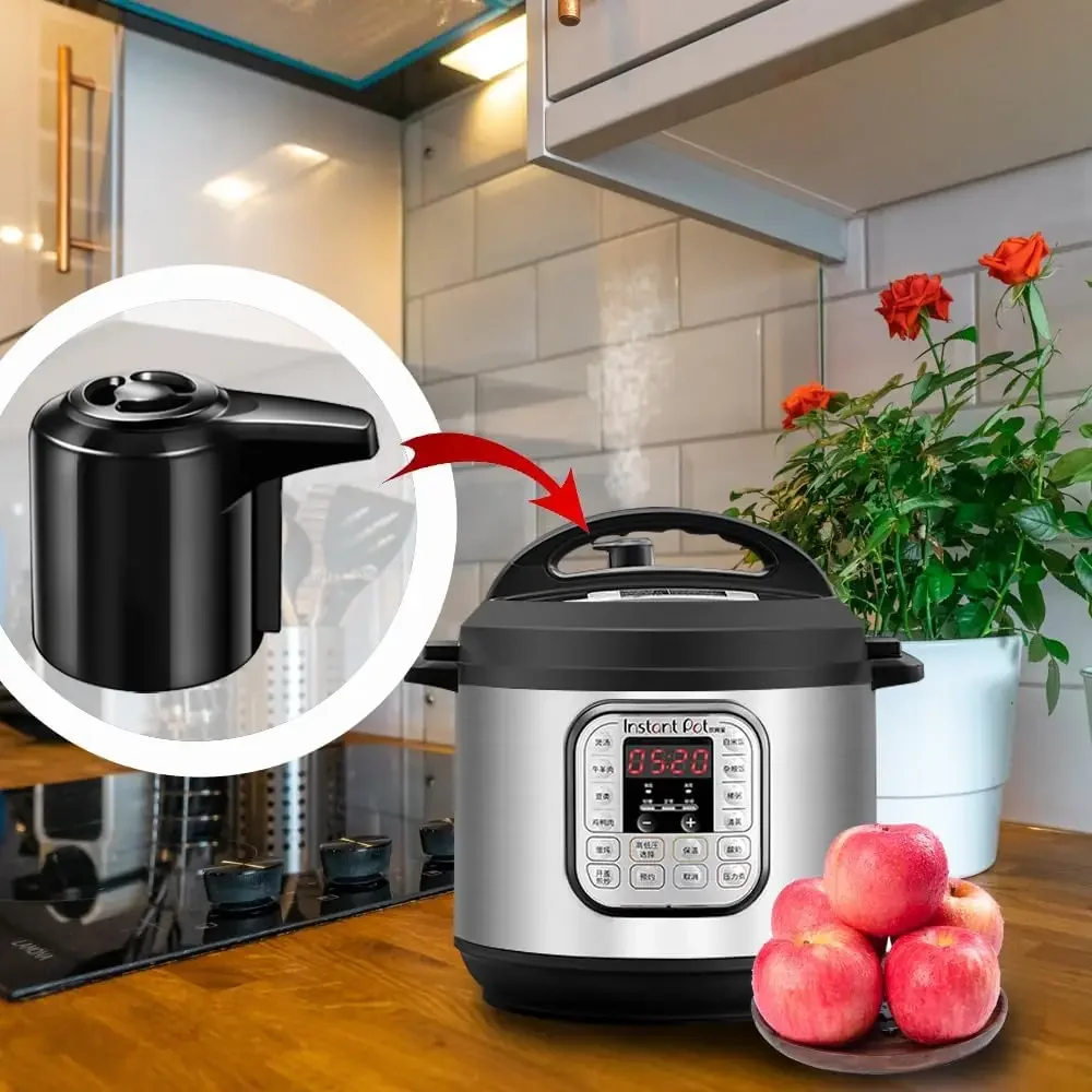 For Instant Pot 3/5/6/8 Quart Pressure Cooker Universal Steam Release Valve, Electric Pressure Cooker Pressure Valve Accessories