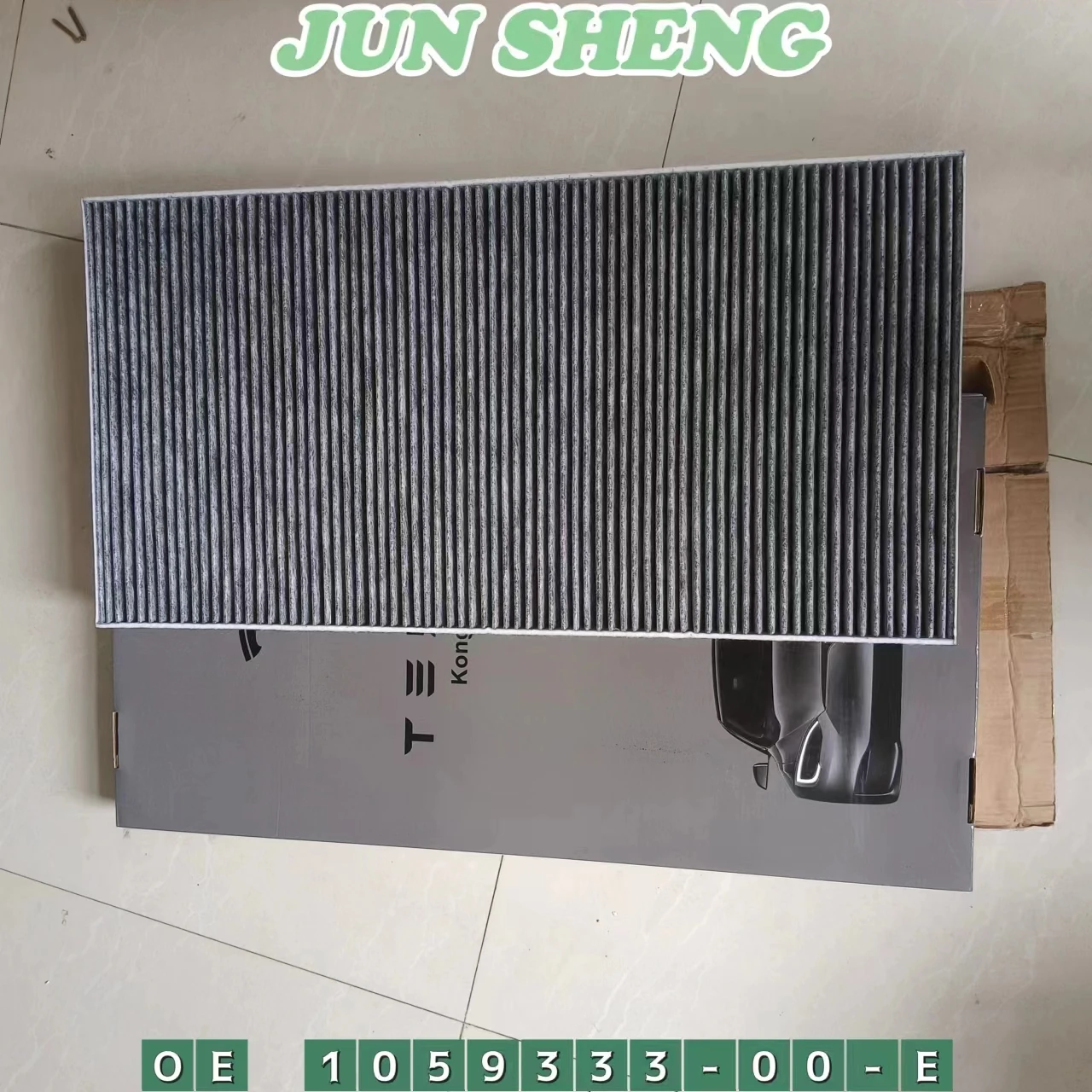 Wysokiej jakości zewnętrzny filtr powietrza kabinowego do Tesla Model S 2016-OEM 1059333 -00-E 1059333 -00-A 1059333 -00-F