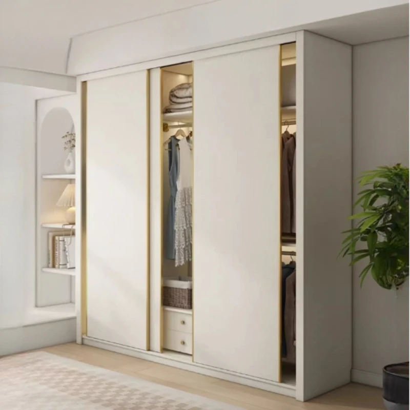 

Modern Elegant Wardrobe Support Rod Bracket Storage Cabinet Organizer Wardrobe Bedroom Clothes Mobili Per La Casa Furniture