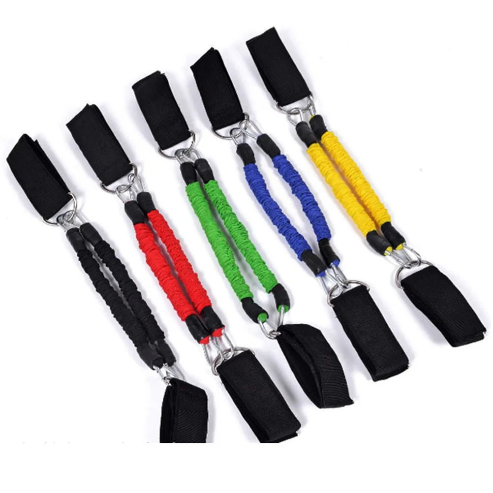 

Leg Resistance Ankle Stretch Bands Leg Resistance Bands for Workouts Fitness Puller Adjustable Straps Soft Grips D-ring
