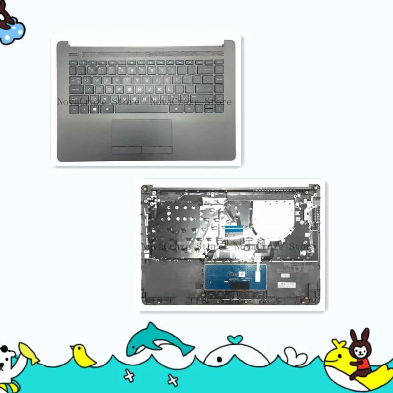 

L44060-001 New For 240 G7 245 G7 14-CM Palmrest Top Case w/ Keyboard Touchpad L44060-001