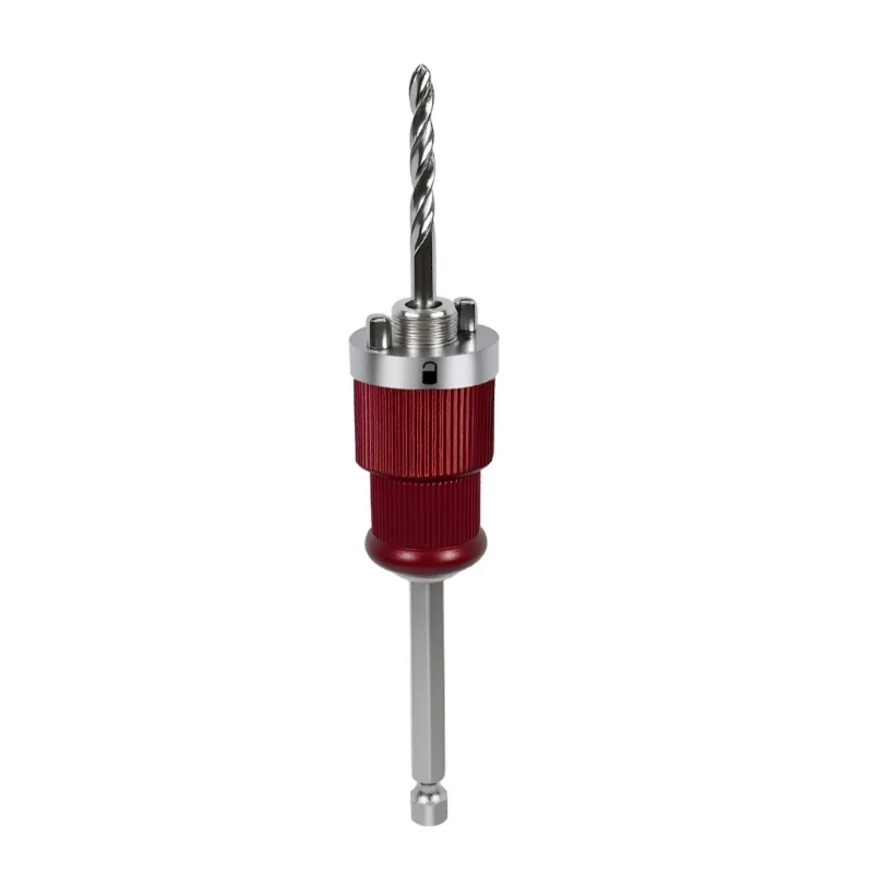 

Secure Locking Drill Bit Ejector Arbor Tool for DIY Projects - Easy Bit Change Mechanism