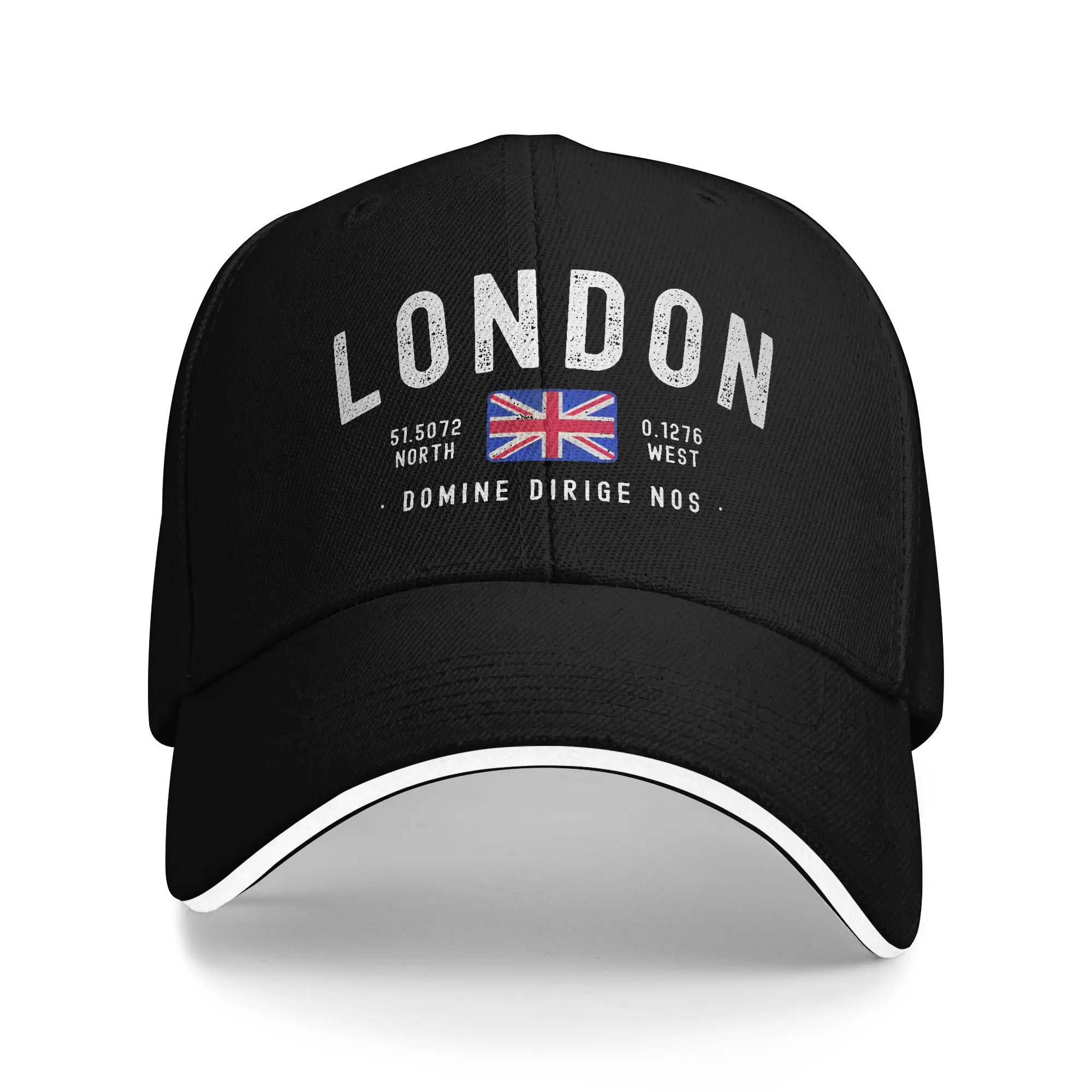 London United Kingdom  Casual Baseball Cap Summer  Trucker Hat Hunting Camping Hip Hop Hats Female Male Streetwear Baseball Caps