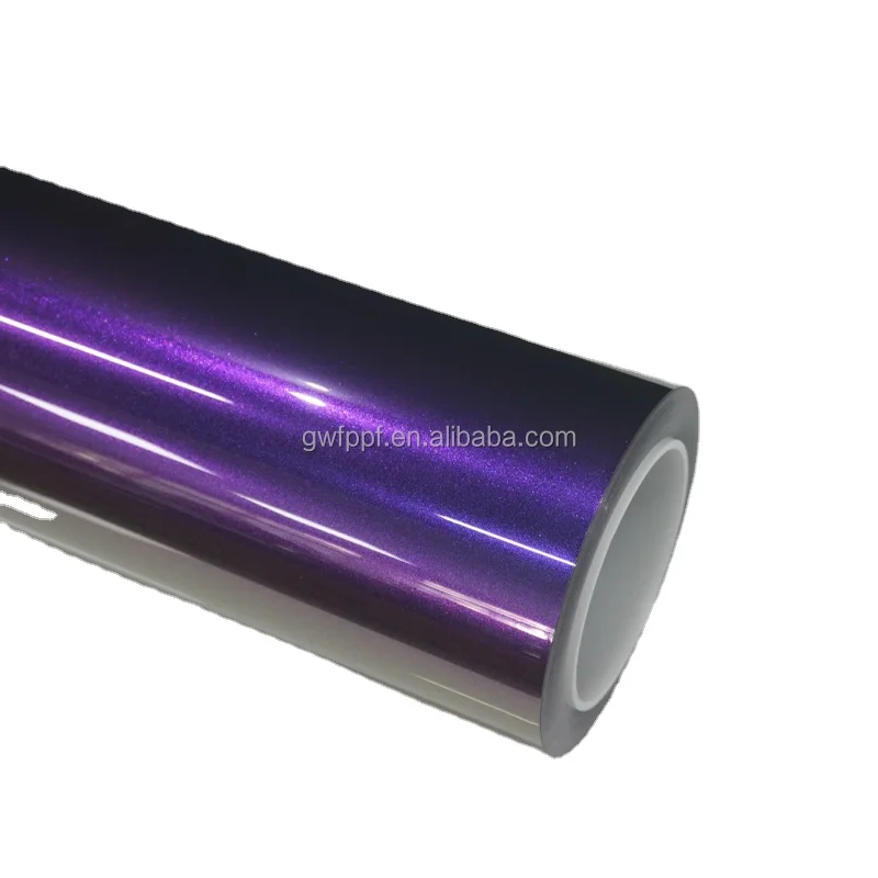 

GT Violet TPU Body Shield Film Anti Scratch Colored Automotive Protective Wrap Manufacture Roll