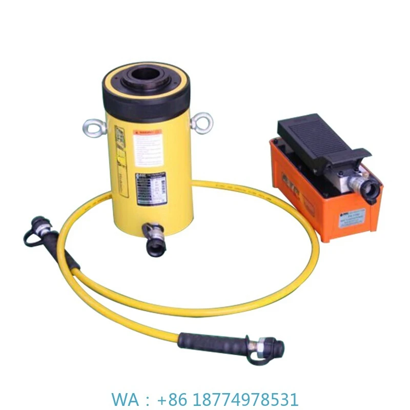 

60-тонный полый гидравлический цилиндровый домкрат Enerpac, эквивалент RCH603