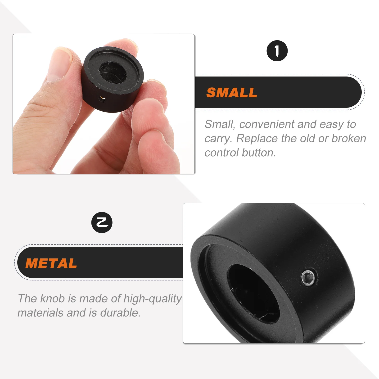 

Guitar Effects Pedal Footswitch Topper Small Metal Potentiometer Knob For Guitar Bass Amplifier Control Replacement Instrument