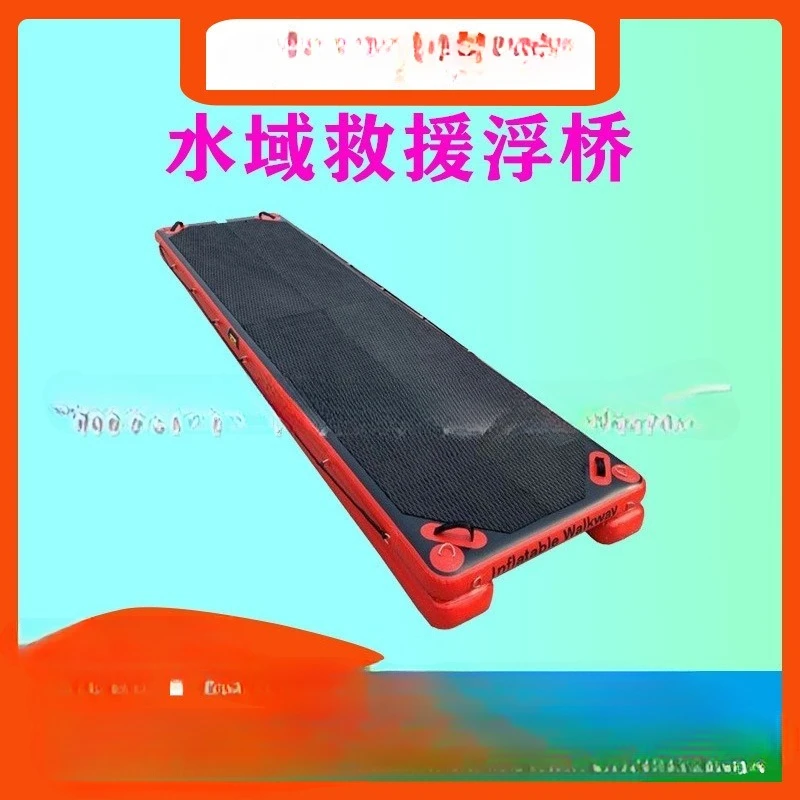 

Water life-saving pontoon ice rescue walkway PVC material