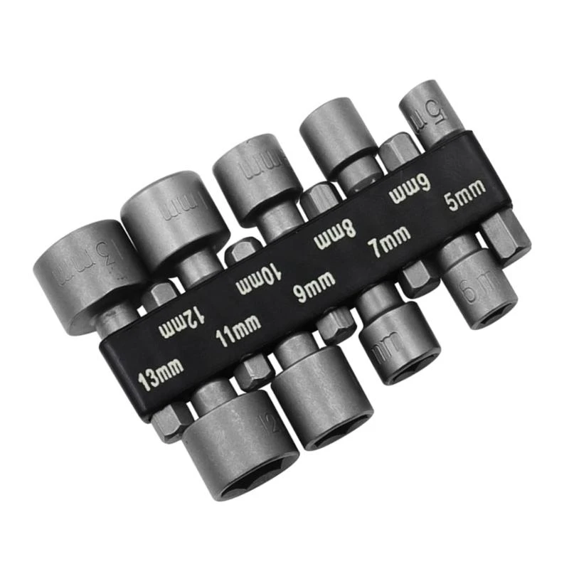 Y1AD 9/14PCS Driver Hexagonal Power Driver Drill Drill Bit Tool Socket Set