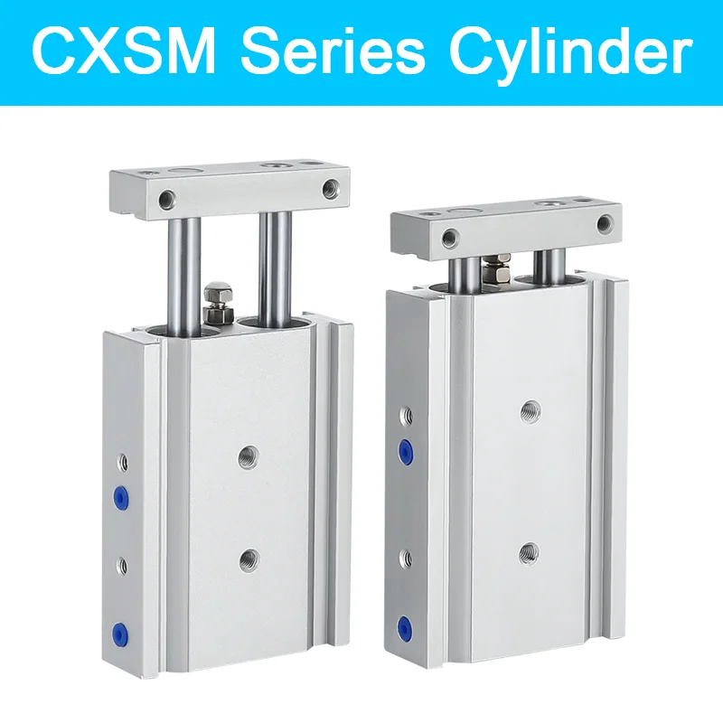 

SMC Type CXSM Dual Rod Cylinder Pneumatic Cylinder CXSM10 CXSM15 CXSM20 CXSM25 CXSM32 Double Axis Dual Rod Cylinder