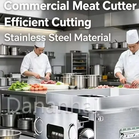 

Electric Small Meat Slicer Multifunctional Stainless Steel Vegetable Cutter Compact Kitchen Appliance for Home Use