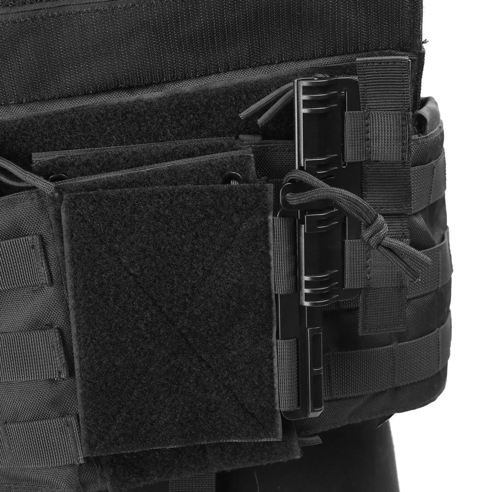 JPC Tactical Vest Plate Carrier Molle Vest  Hunting Accessories Military Equipment with Quick Release Buckle Military Gear 2pcs